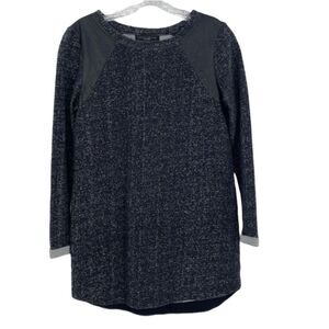 SANCTUARY Black Long Sleeve Tunic Sweater